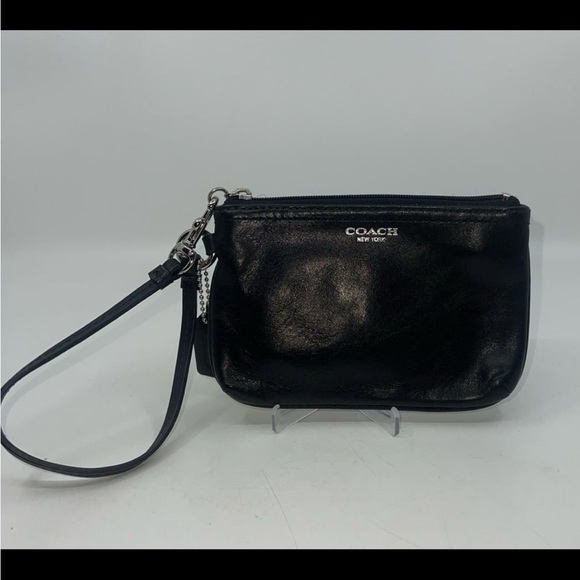 Vintage Coach Bleecker Leather Wristlet - Picture 1 of 4